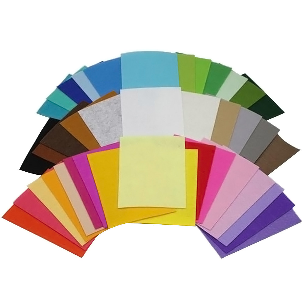 40Pcs Multi-Color Non-Woven Fe - Sewing Thread In Textile recension och pris