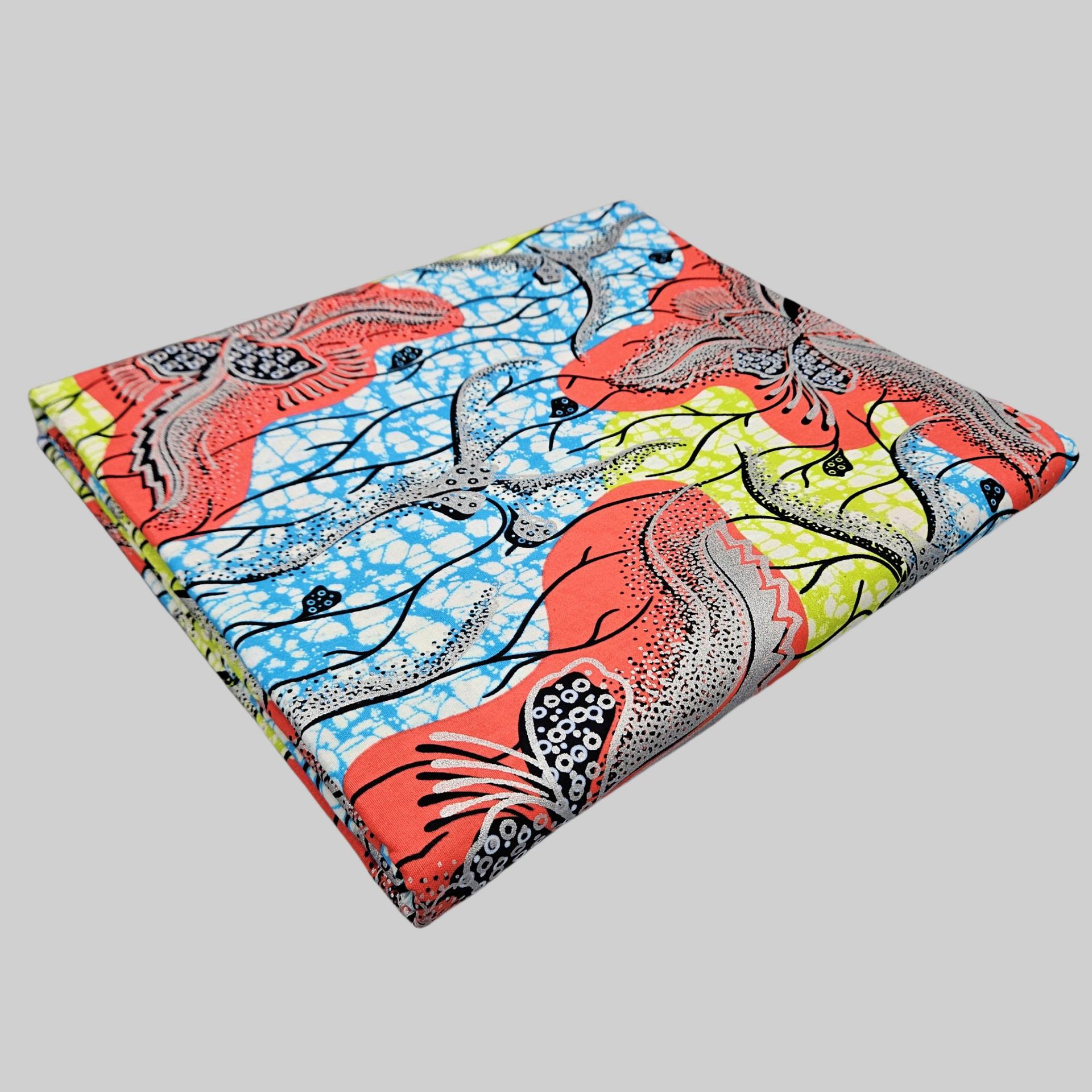 6Yards Long Printed Multicolor - Sewing Batik Fabric recension och pris