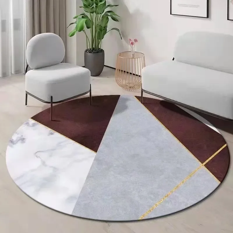 ~O~Geometric Round Rug with Mo - Century Textile & Sewing Supply Avenue C North Saskatoon Sk recension och pris