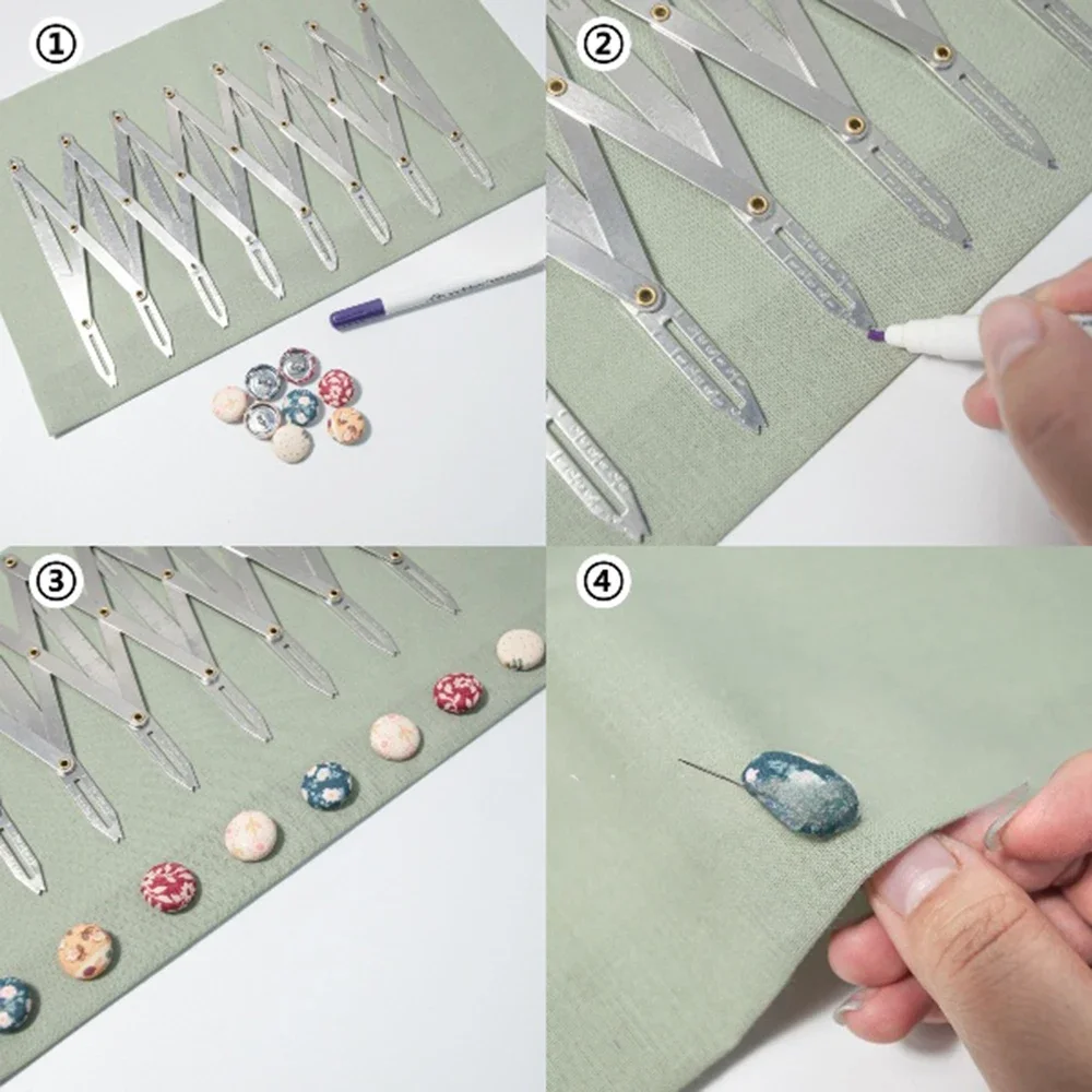 Expanding Gauge Sewing Accesso - Sewing Gauge Ruler recension och pris