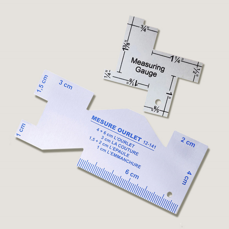Seam Allowance Measuring Gauge - Sewing Gauge Ruler recension och pris