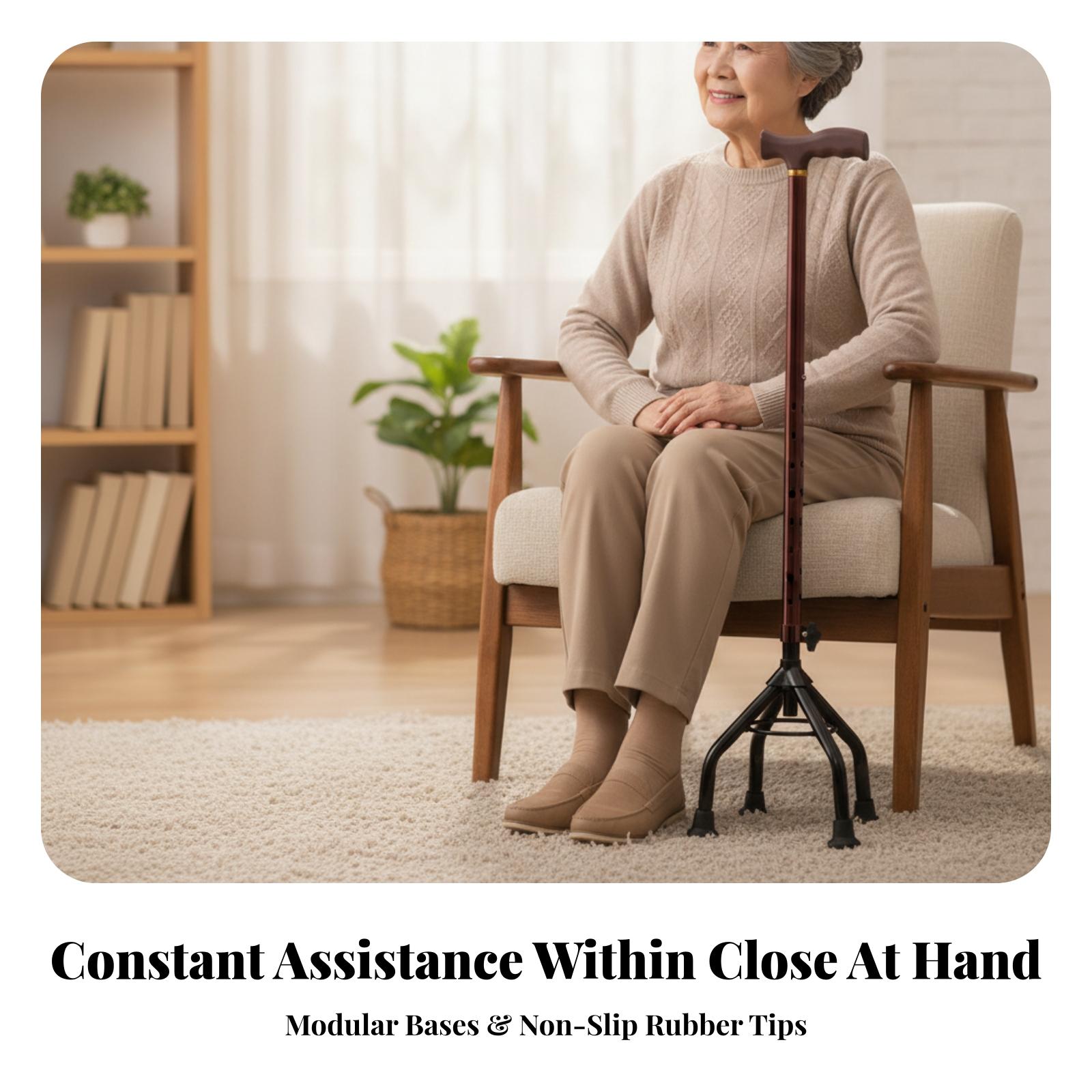 Ergonomic Adjustable Walking S - Gripper Foot Walking recension och pris