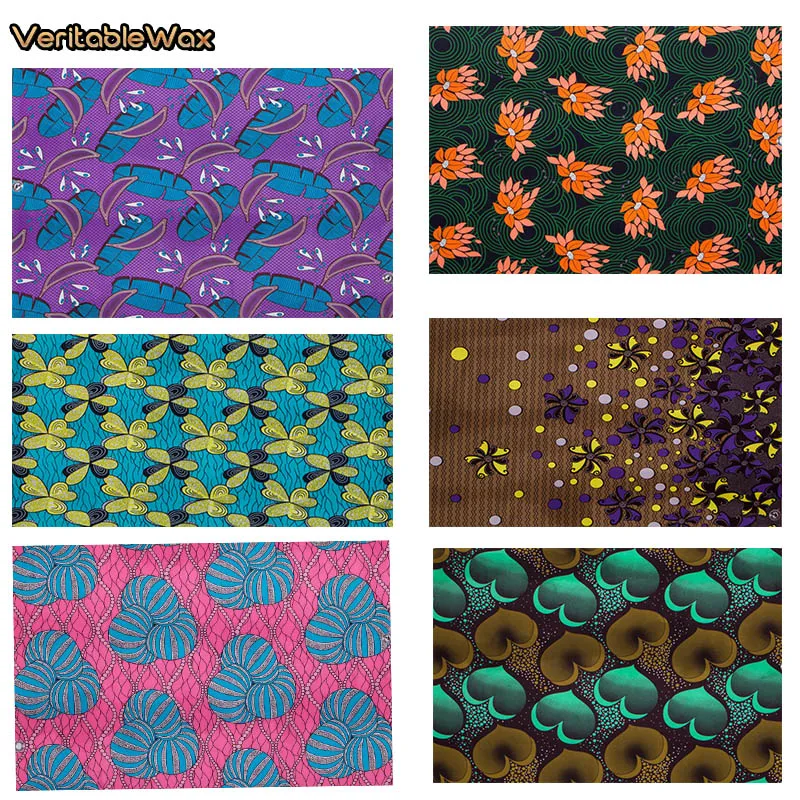 Africa Nigerian prints batik f - Sewing Batik Fabric recension och pris