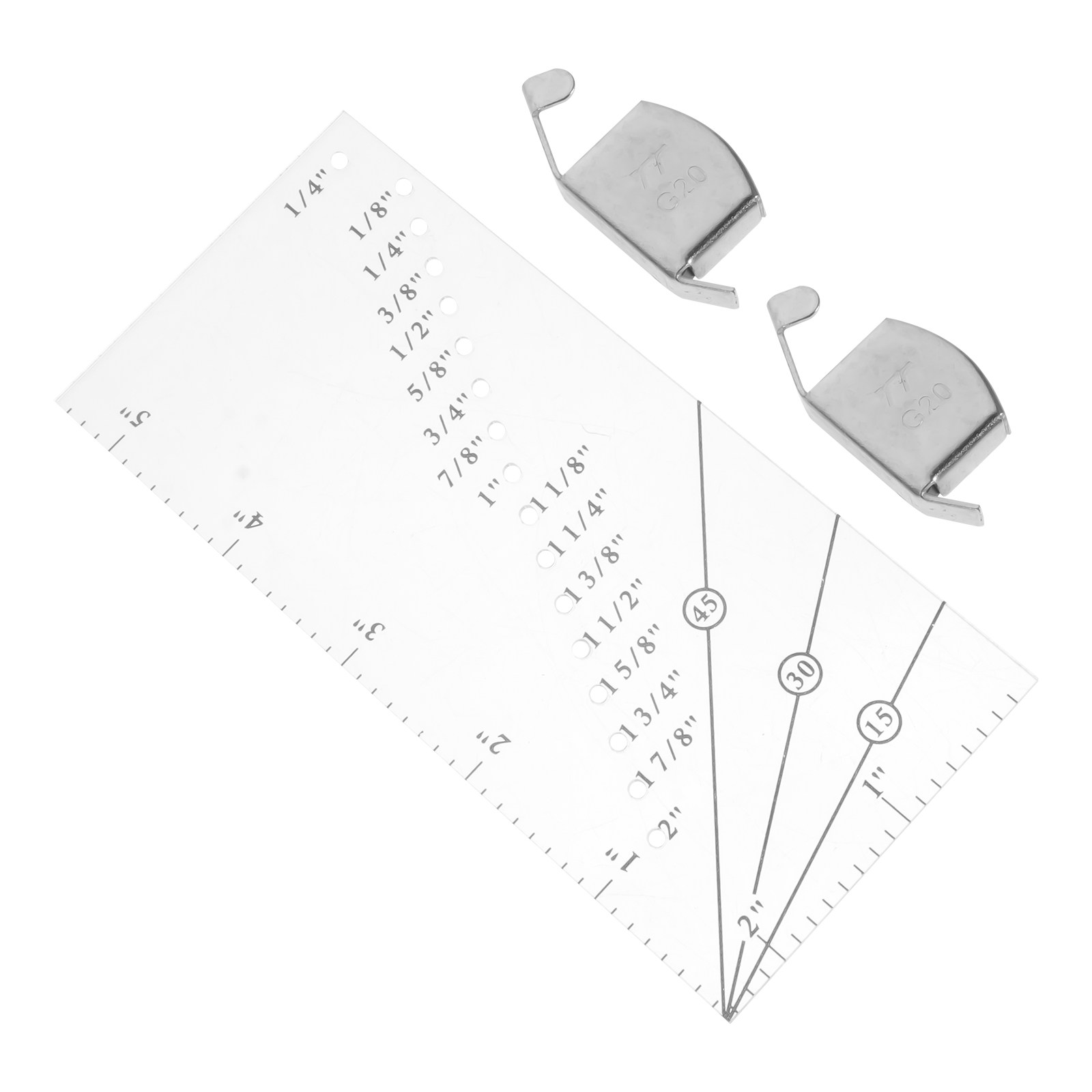 1 set Seam Plastic DIY Patchwo - Sewing Gauge Ruler recension och pris