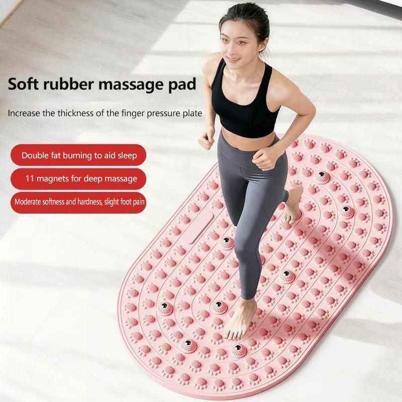 TPE Foot Massage Mat Acupressu - Gripper Foot Walking recension och pris