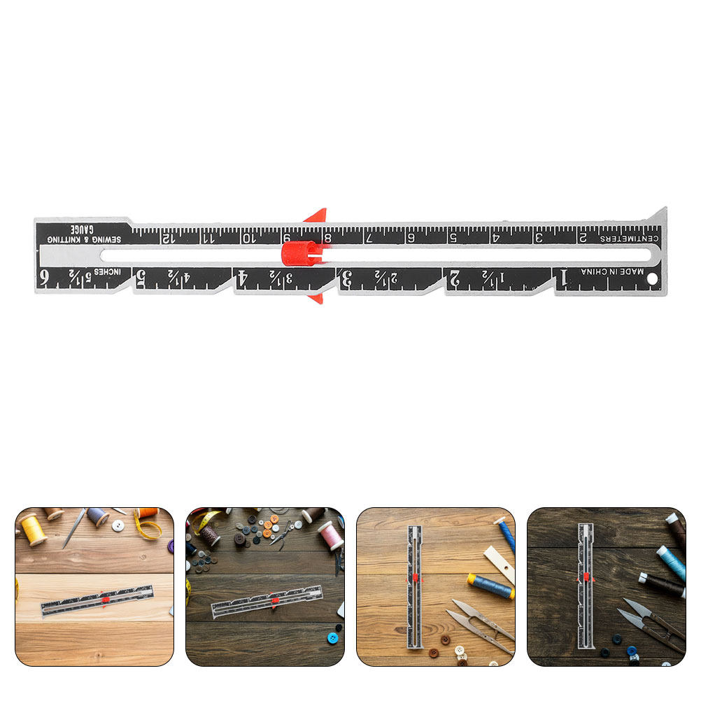 8Pcs Ergonomic Sewing Ruler Se - Sewing Gauge Ruler recension och pris