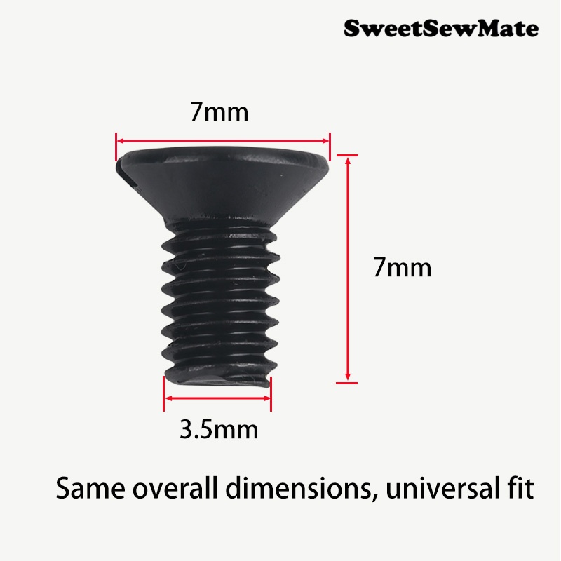 1PCS lotted Flat Head Screw Al - Textile Sewing Machine recension och pris